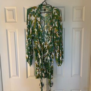 Issa mini dress with kimono/bell sleeves- US size 10
